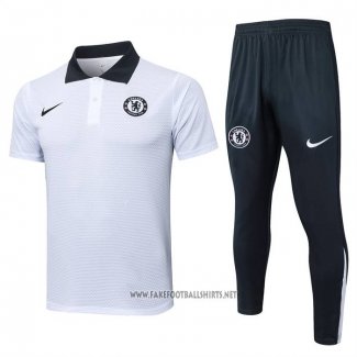 Conjunto Polo Chelsea 2025-2026 White
