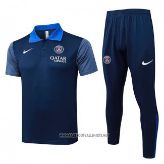 Conjunto Polo Paris Saint-Germain 2025-2026 Blue