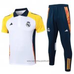 Conjunto Polo Real Madrid 2024-2025 White