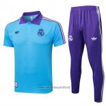 Conjunto Polo Real Madrid 2025-2026 Blue