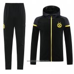 Hooded Tracksuit Borussia Dortmund 2024-2025 Black