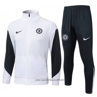 Jacket Tracksuit Chelsea Kid 2025-2026 White