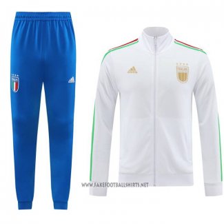 Jacket Tracksuit Italy 2024-2025 White