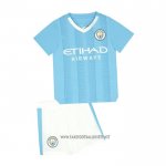Manchester City Home Shirt Kid 2023-2024