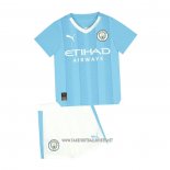 Manchester City Home Shirt Kid 2023-2024