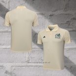 Mexico Shirt Polo 2023-2024 Apricot