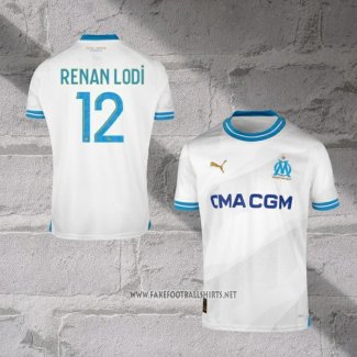 Olympique Marseille Player Renan Lodi Home Shirt 2023-2024