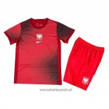 Poland Away Shirt Kid 2024