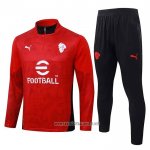 Sweatshirt Tracksuit AC Milan Kid 2025-2026 Red