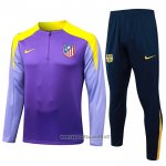 Sweatshirt Tracksuit Atletico Madrid 2025-2026 Purpura