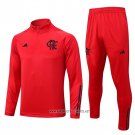 Sweatshirt Tracksuit Flamengo Kid 2023-2024 Red