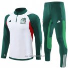 Sweatshirt Tracksuit Mexico Kid 2023-2024 White