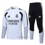 Sweatshirt Tracksuit Real Madrid Kid 2026-2027 White