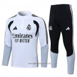 Sweatshirt Tracksuit Real Madrid Kid 2026-2027 White