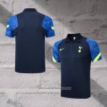 Tottenham Hotspur Shirt Polo 2022-2023 Blue