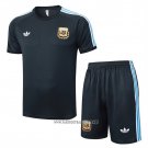 Tracksuit Argentina Short Sleeve 2025-2026 Grey - Shorts