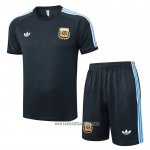 Tracksuit Argentina Short Sleeve 2025-2026 Grey - Shorts