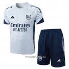 Tracksuit Arsenal Short Sleeve 2025-2026 Grey - Shorts