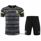 Tracksuit Borussia Dortmund Short Sleeve 2022-2023 Grey - Shorts