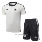 Tracksuit Germany Short Sleeve 2026-2027 Cream - Shorts