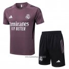 Tracksuit Real Madrid Short Sleeve 2025-2026 Purpura - Shorts