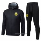 Windbreaker Tracksuit Borussia Dortmund 2025-2026 Black