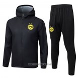 Windbreaker Tracksuit Borussia Dortmund 2025-2026 Black