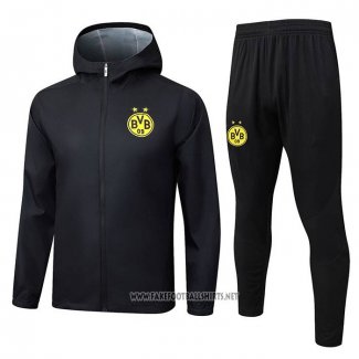 Windbreaker Tracksuit Borussia Dortmund 2025-2026 Black