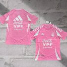 Argentina Shirt Pre-Match 2025 Rosa
