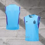 Argentina Training Shirt Without Sleeves 2023-2024 Blue