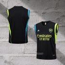 Arsenal Training Shirt Without Sleeves 2023-2024 Black