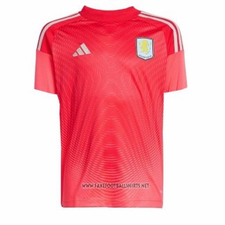 Aston Villa Goalkeeper Shirt 2025-2026 Red