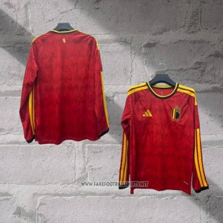 Belgium Home Shirt Long Sleeve 2026