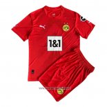 Borussia Dortmund Goalkeeper Shirt Kid 2022-2023 Red