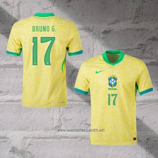 Brazil Player Bruno G. Home Shirt 2024