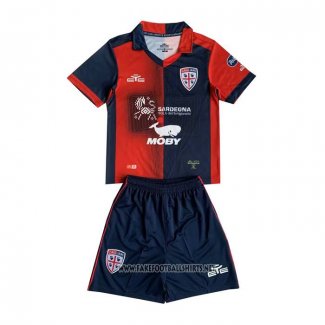 Cagliari Calcio Home Shirt Kid 2023-2024
