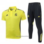Conjunto Polo Real Madrid 2025-2026 Yellow