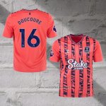Everton Player Doucoure Away Shirt 2023-2024