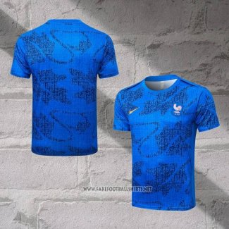 France Training Shirt 2025-2026 Blue