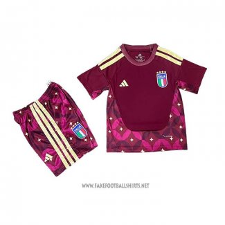 Italy Home Goalkeeper Shirt Kid 2026