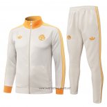 Jacket Tracksuit Bayern Munich Kid 2026-2027 Orange Cream