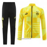 Jacket Tracksuit Borussia Dortmund 2022-2023 Yellow
