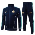 Jacket Tracksuit Olympique Marseille Kid 2025-2026 Blue
