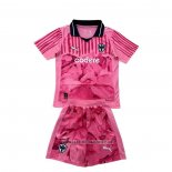 Monterrey Goalkeeper Shirt Kid 2025 Rosa
