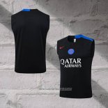 Paris Saint-Germain Training Shirt Without Sleeves 2025-2026 Black