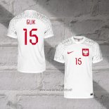 Poland Player Glik Home Shirt 2022