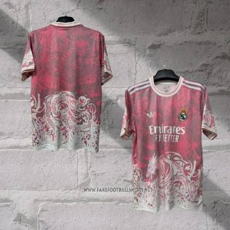 Real Madrid Dragon Shirt 202025-2026 Rosa Thailand