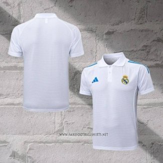 Real Madrid Shirt Polo 2025-2026 Blue White