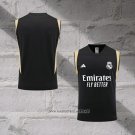 Real Madrid Training Shirt Without Sleeves 2023-2024 Black