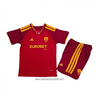 Roma Home Shirt Kid 2026-2027